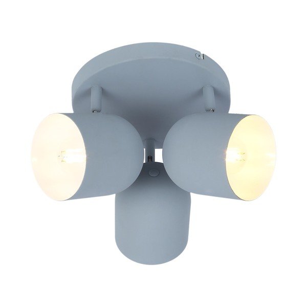 Lampada da soffitto azzurra con paralume in metallo 32x32 cm Azuro - Candellux Lighting-image-1