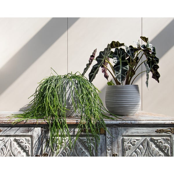 Vaso in ceramica fatto a mano ø 16 cm Dóris - Artevasi-image-1