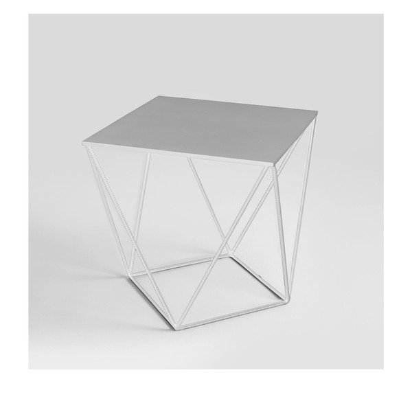 Tavolino Custom Form Daryl bianco, 60 x 60 cm - CustomForm-image-1