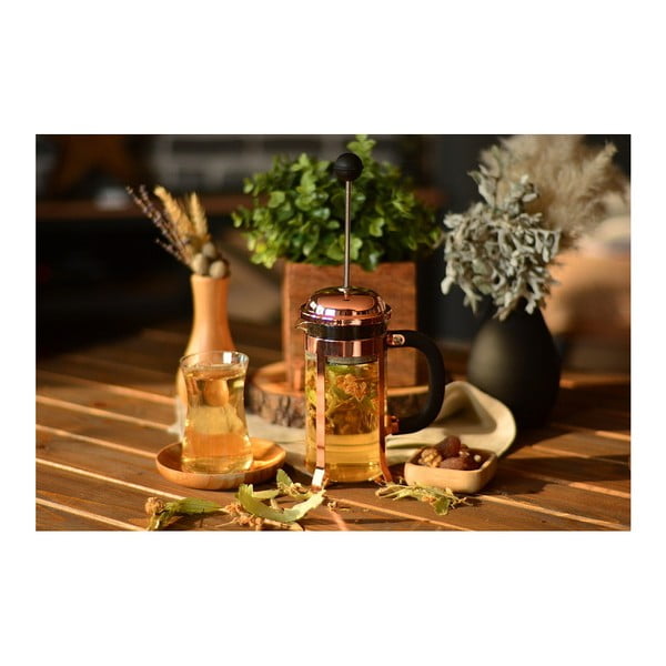 Pressa francese in rame chiaro Taşev , volume 350 ml Holmes - Bambum-image-1