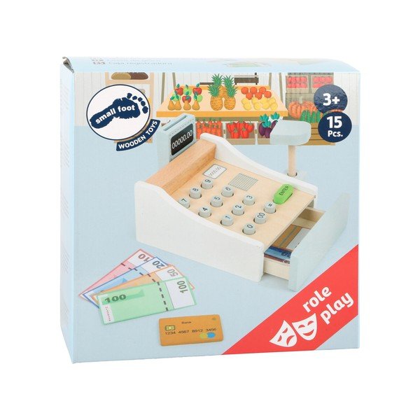 Set di cassa in legno per bambini Cassa - Legler-image-3