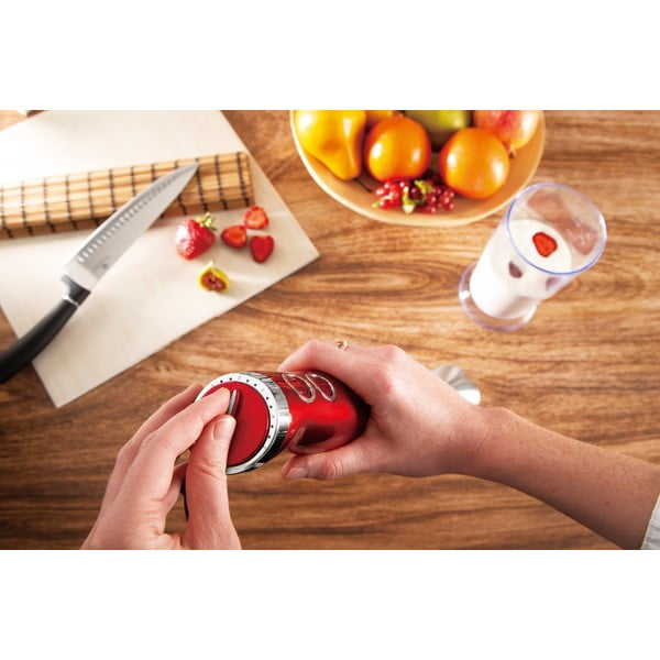 Frullatore a immersione rosso Burgundy Metallic Line - BerlingerHaus-image-1