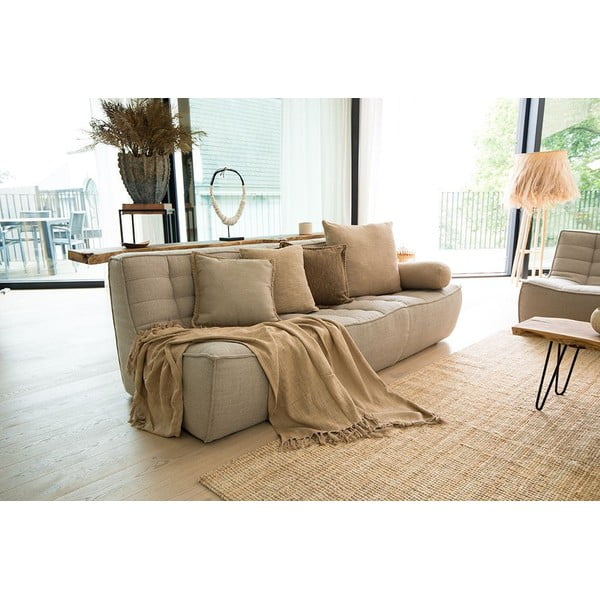 Coperta di cotone 130x160 cm Slub - Tiseco Home Studio-image-1