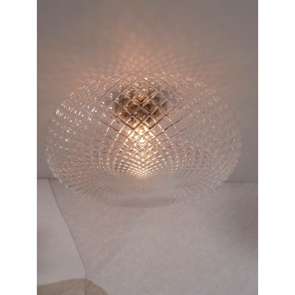 Lampada da soffitto beige con paralume in vetro ø 44 cm Venice - it's about RoMi-image-4