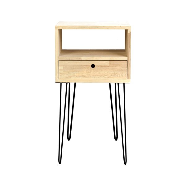 Comodino con gambe nere - Really Nice Things