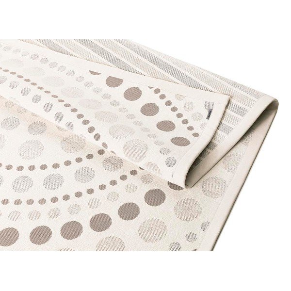 Tappeto bifacciale bianco e grigio , 70 x 140 cm Oola - Narma-image-2