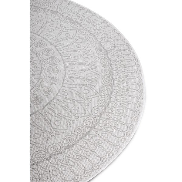 Tappeto rotondo grigio chiaro ø 120 cm Spirit - Hanse Home-image-4