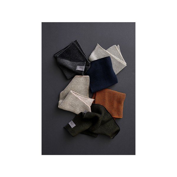 Asciugamani in cotone in set da 2 30x30 cm Organic - Bitz-image-3