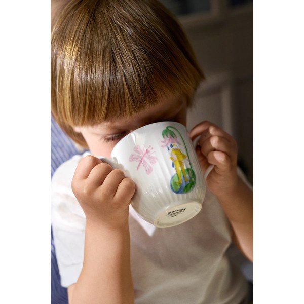 Set da pranzo per bambini in porcellana 3 pz Hammershøi Kids – Kähler Design-image-2