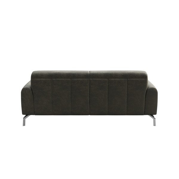 Divano in similpelle grigio, 170 cm Puzo - MESONICA-image-3