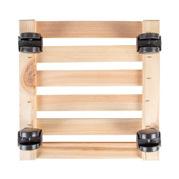 Supporto rotante per vaso in legno (altezza totale 8 cm) Indoor & Outdoor – Esschert Design-image-4