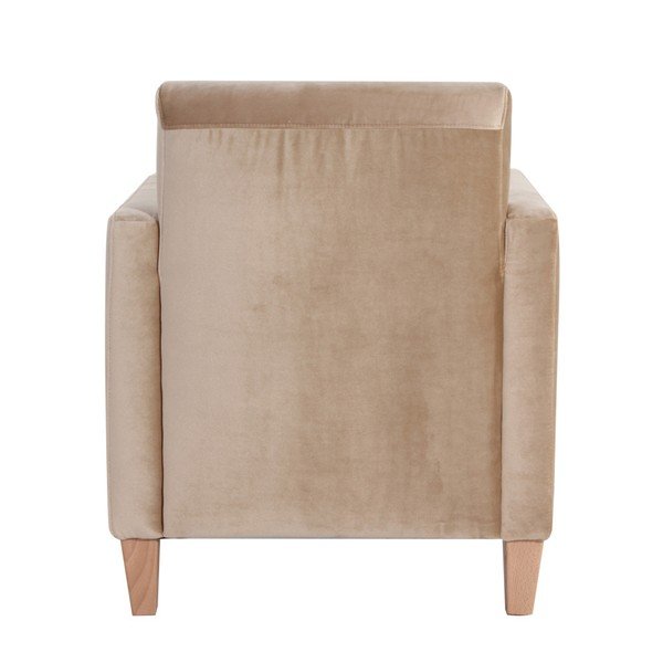 Poltrona beige Milla Velvet - Max Winzer-image-3
