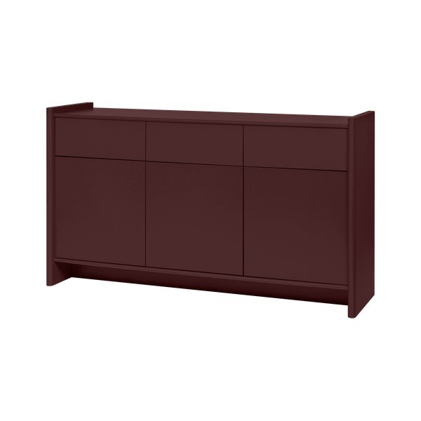 Credenza burgundy 160x91x46 cm Rali – noo.ma