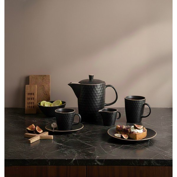 Tazza nera in ceramica 420 ml Tea Time – Orion-image-1