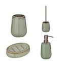 Set di accessori da bagno verde in ceramica Sermione - Wenko