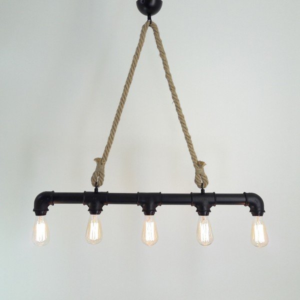 Lampada da soffitto con 6 lampadine Borulu - All Design