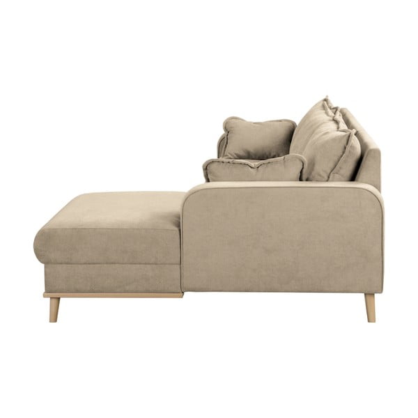 Divano angolare beige (angolo destro) Beata - Ropez-image-4