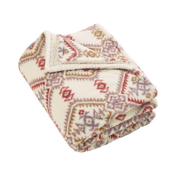 Coperta di colore naturale 240x200 cm Navajo Fleece – Catherine Lansfield
