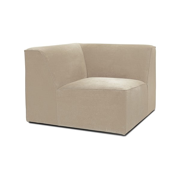 Modulo divano in velluto a coste beige Sting - Scandic-image-2