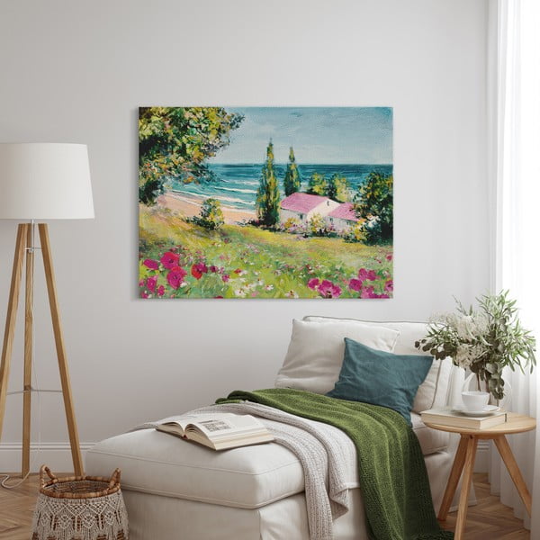 Dipinto 85x113 cm Idyll View - Styler-image-1
