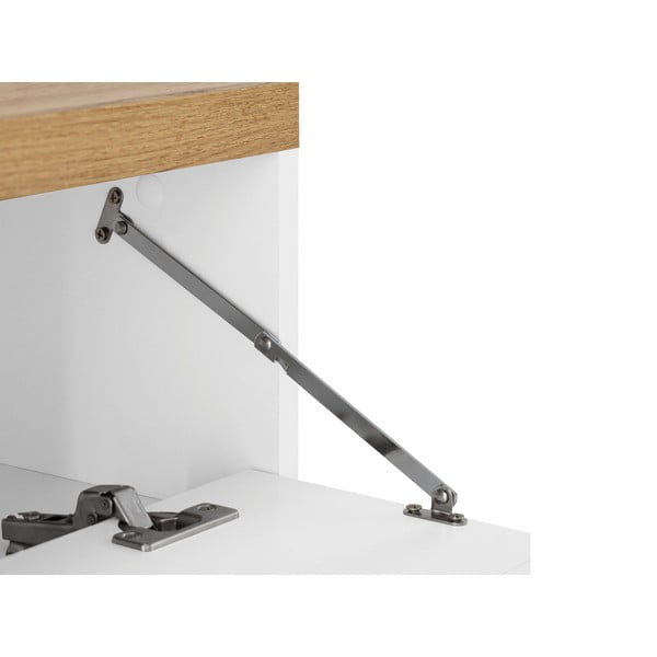 Mobile bianco effetto rovere per lavabo 60x57 cm Thessa - Støraa-image-3