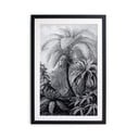 Poster in bianco e nero Palm, 60 x 40 cm BW Palm - Surdic