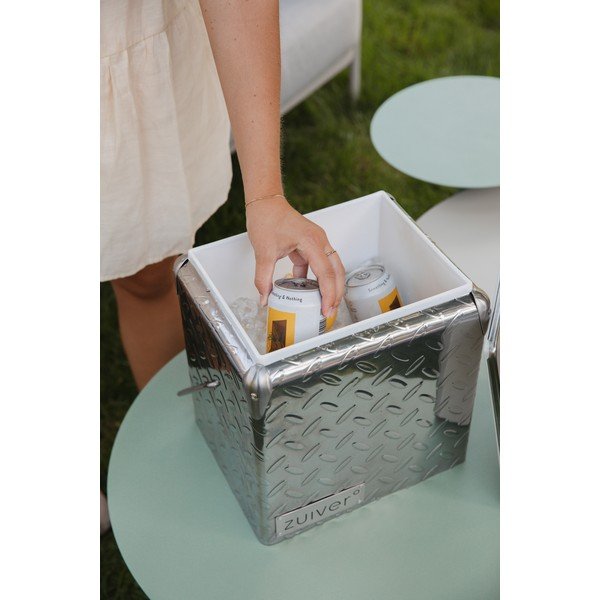 Borsa frigo argentata 15 l Cooler Be Heavy – Zuiver-image-1