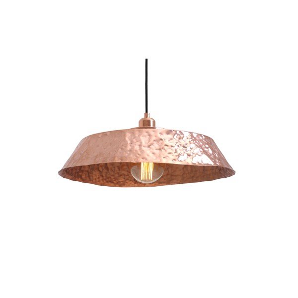 Závěsné světlo v měděné barvě Custom Form Ador, průměr 45 cm