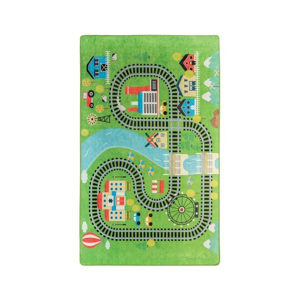 Tappeto per bambini Train, 140 x 190 cm - Unknown