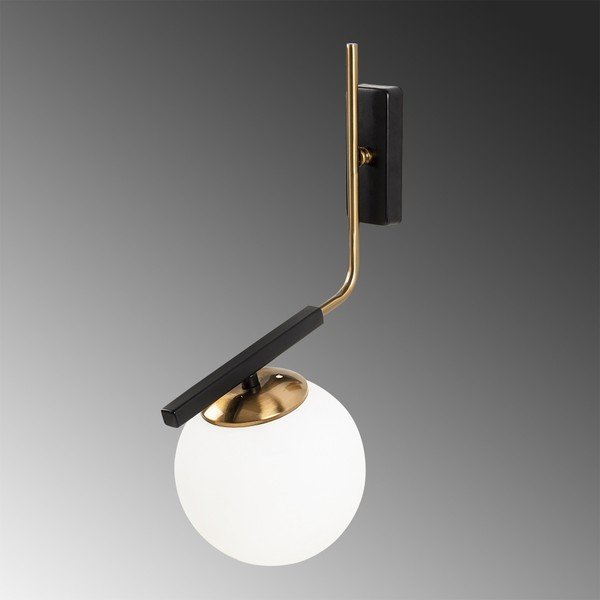 Lampada da parete in metallo nero Opviq luci Olympia - Opviq lights-image-1