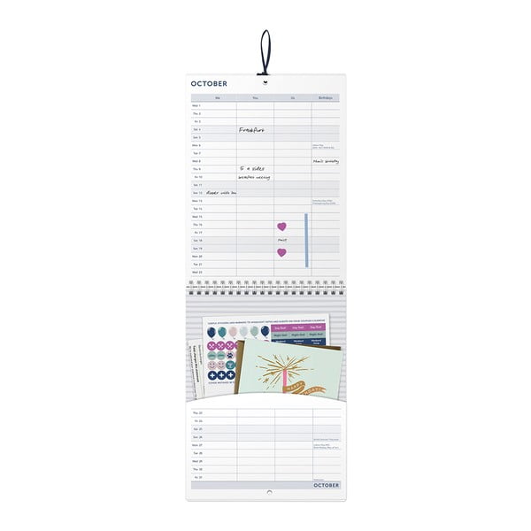 Calendario per coppie 13 p. Navy Marble - Busy B-image-4