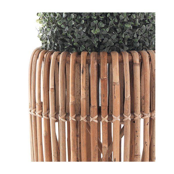 Vaso in rattan colore naturale Alan - Tomasucci-image-1