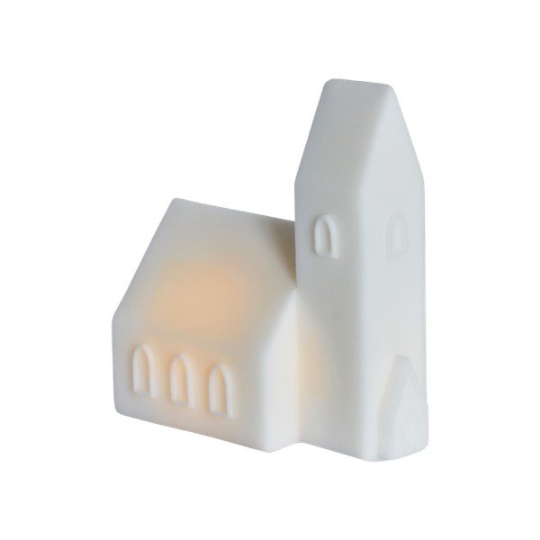 Decorazione luminosa bianca con alimentazione a batteria Copenhagen City Church – Sirius