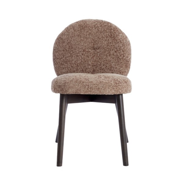 Set di sedie da pranzo marrone in imbottito 2 pz Sinosa – Light & Living-image-1