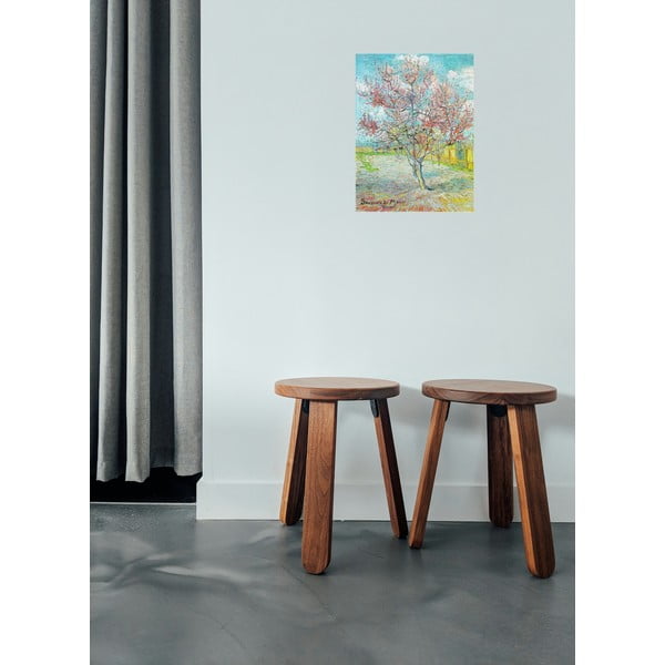 Dipinto - riproduzione 30x40 cm Pink Peach Trees, Vincent van Gogh - Fedkolor-image-1