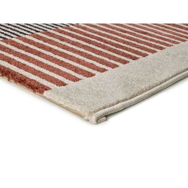 Tappeto rosso/grigio 120x170 cm Gaia – Universal-image-3