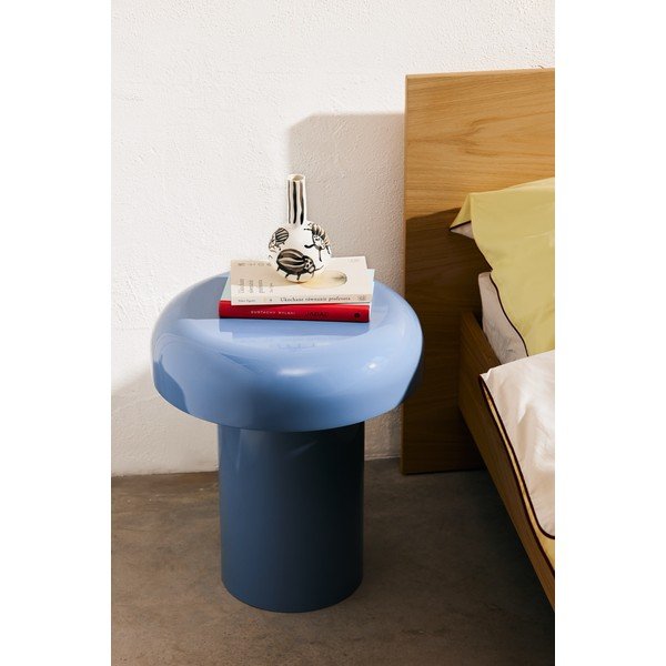 Tavolino rotondo in metallo ø 40 cm Miko – noo.ma-image-1