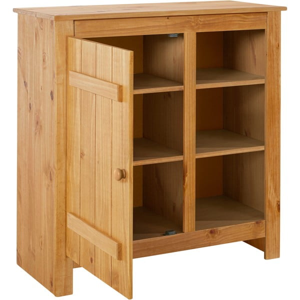 Madia in legno di pino di colore naturale 90x90 cm Bertram - Støraa-image-3