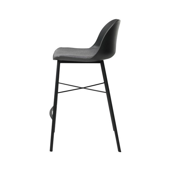 Sgabello da bar nero Whistler - Unique Furniture-image-1