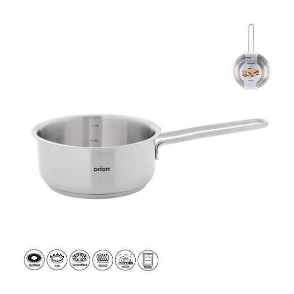 Casseruola in acciaio inox 1,4 l Anett – Orion-image-2