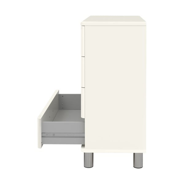 Cassettiera alta bianca 86x92 cm Malibu - Tenzo-image-1