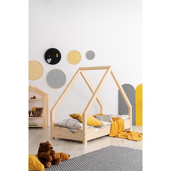 Lettino in legno di pino Loca Ana, 80 x 180 cm - Adeko-image-2