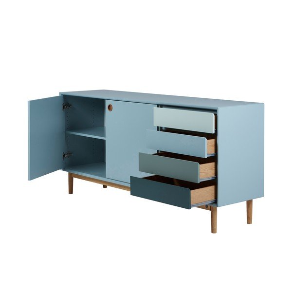 Cassettiera bassa color menta 170x80 cm Color Box - Tom Tailor-image-4