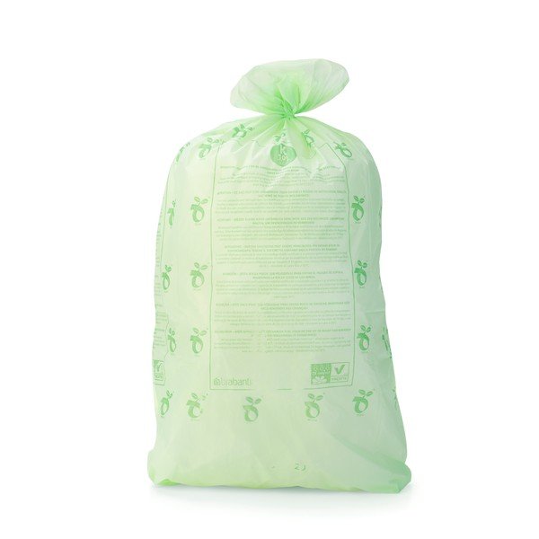 Set di sacchetti per la spazzatura compostabili 10 pz 10 l PerfectFit K - Brabantia-image-3