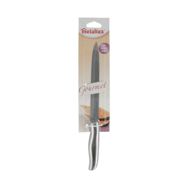 Coltello da carne in acciaio inox Gourmet - Metaltex-image-1