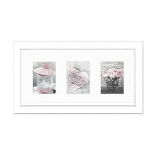 Cornice bianca per foto, 46 x 23 cm Malmo - Styler
