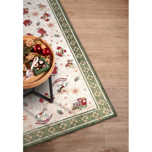 Tappeto verde natalizio in cotone 160x230 cm Toy's Delight Green Christmas - Villeroy&Boch-image-2