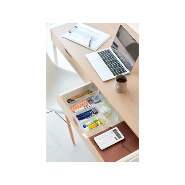 Organizer per cassetti in plastica in set da 2 Tower - YAMAZAKI-image-2