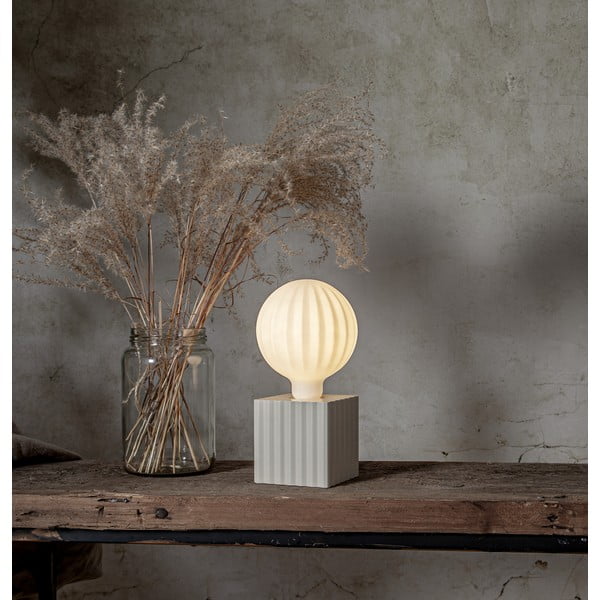 Piede di lampada crema 10 cm Box - Star Trading-image-3