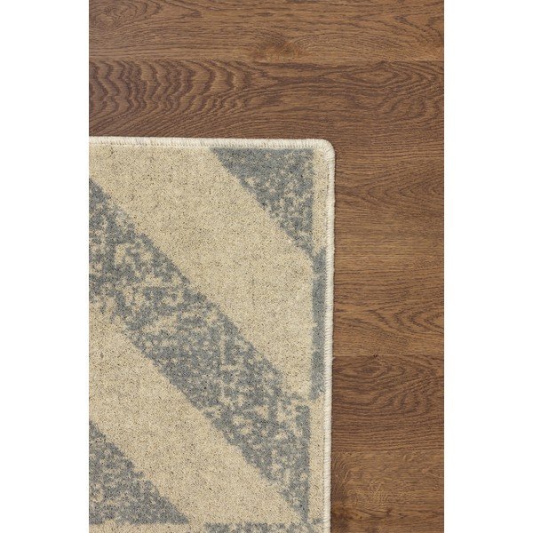 Tappeto in lana beige 133x180 cm Tile - Agnella-image-3